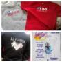 Ropa estampada y bordada