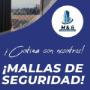 Instalación y mantención de mallas de seguridad en Chile.