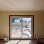 Corredera PVC blanco termopanel