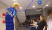 Show Payasito Cascabel En Banco Santander de Pte Alto