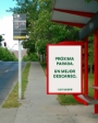 paradero de micro santiago
