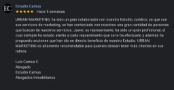 Opinión de cliente