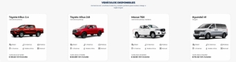 vehiculos de trabajo