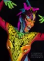 fotografia embarazada cuerpos pintados bodypaint